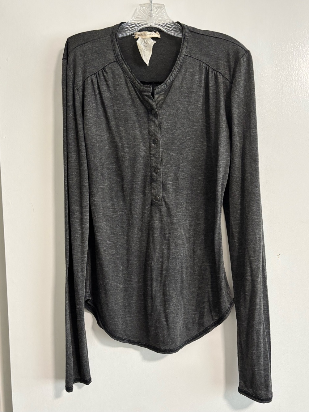 Premonition Long-Sleeve Henley Top